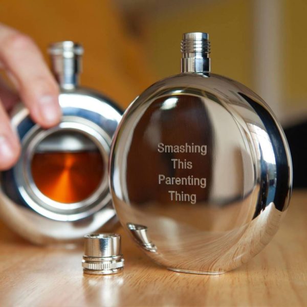 Personalised Hip Flask with Window & FREE EngravingPersonalised Hip Flask with Window & FREE Engraving