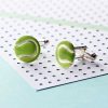Tennis Cufflinks For Men. Handmade Tennis Ball Cufflinks In Hallmarked Sterling Silver & Enamel. Wimbledon Cufflinks for Tennis Fans with Gift Wrapping & Swift Delivery.