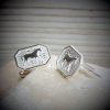 Horse Cufflinks For Galway Races. Horse Racing Silver Cufflinks Hallmarked Sterling Silver & Handmade To Order by our Silver Cufflink team. Gift Wrap Available.