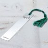 Claddagh Bookmark - Personalised Silver Claddagh Bookmark.