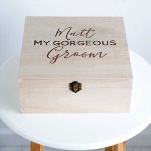 Engravable Wooden Box Font Examples - ShopStreet.ie Handmade & Personalised Gifts