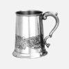 Celtic Tankard. Classic Celtic Personalised Pewter Tankard. One Pint Tankard with optional Personalised Text Engraving and Gift Wrapping.