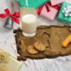 Personalised Santa Tray with Santa's magic key engraved with Child's name. Rudolph Reindeer Carrot Christmas Eve Tray for children personalised with Childs name, Ireland.