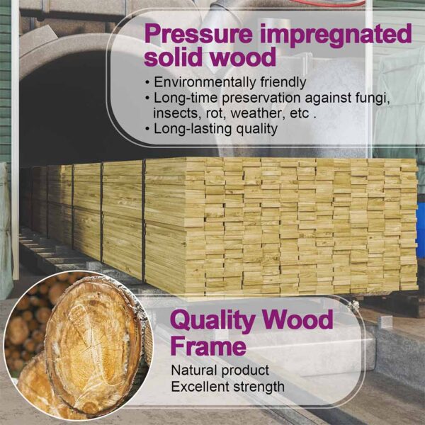 Durable Pressure Treated Wood