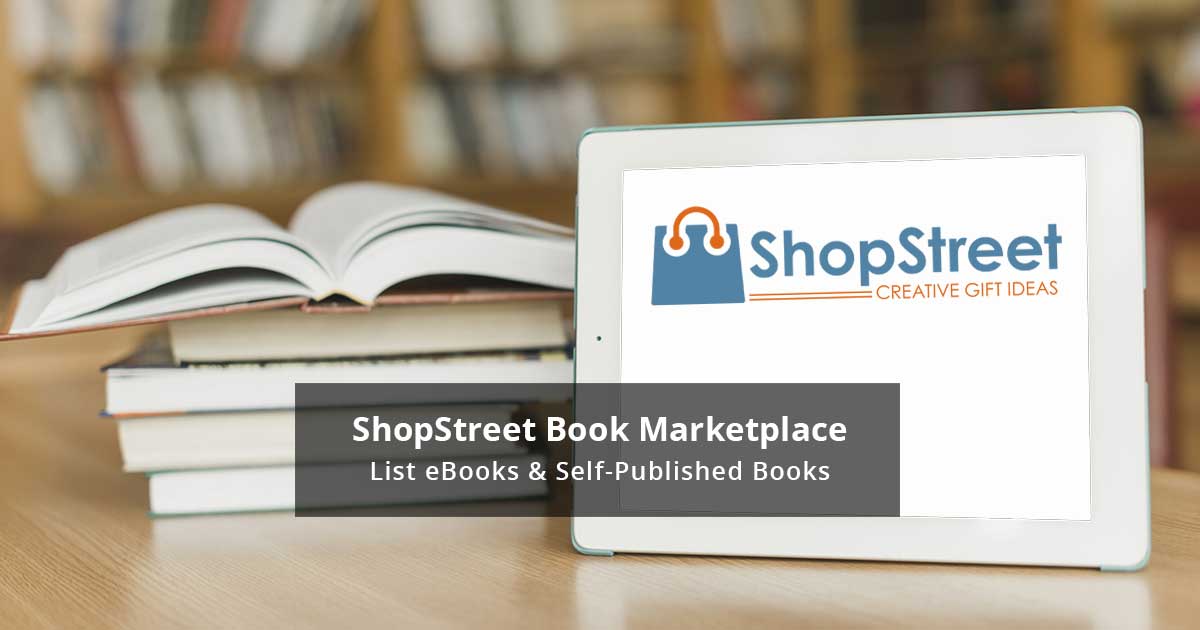 List eBooks and Self-Published Books on ShopStreet.ie Book Marketplace Ireland