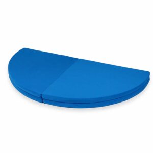 Azure Round Foldable Play Mat 160cm for Children, Baby, Kids & Toddlers, Delivered Ireland & EU. Handmade, Zipped Washable Cover & Gift Note, Ireland.