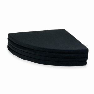 Graphite Round Foldable Play Mat 160cm for Children, Baby, Kids & Toddlers, Delivered Ireland & EU. Handmade, Zipped Washable Cover & Gift Note, Ireland.