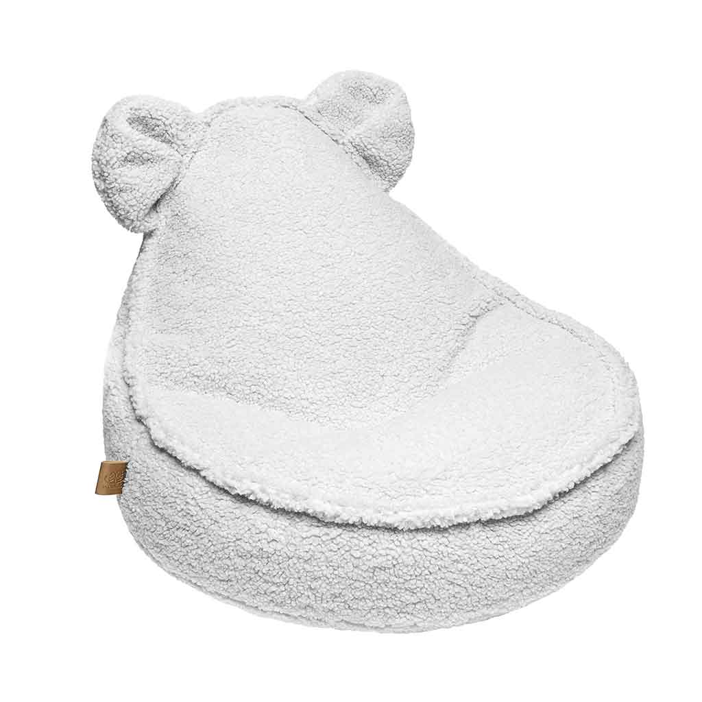 Teddy Bean Bag Pouffe - Cosy up your child’s playroom with this white, durable, comfy and easy-clean bean bag, perfect for play & relaxation! Delivery available in Ireland & EU
