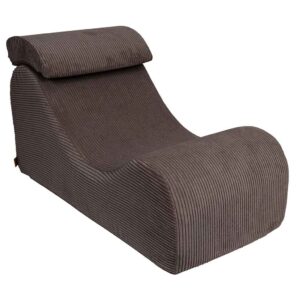 Wave Childs Lounger Seat in Brown offers ergonomic comfort with its unique “S” shape, adjustable headrest & premium Soft Cord material. Ireland & EU Delivery.