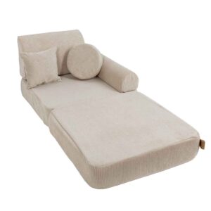 Pocket Sofa Plus: 12 Part Set. Compact space-saving Slimcord Play Sofa for kids. Handmade, washable covers. For play, gaming, reading & relaxation. Delivered Ireland.
