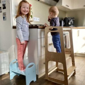 Personalised Step Stool Chair For Children Engraved With Childs Name. Certified safe, EU-made, with tracked delivery to Ireland & EU. Available in 12 Colours