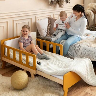 Expandable Kids Bed & Sofa: A clever bed that expands as your child grows, use it as a bed or sofa. Space-saving, stylish & includes mattress. Tracked Delivery Ireland, EU & more