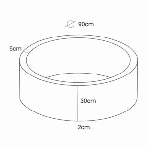 Ball Pit 90x30 Size. Ball Pits & Ball Pool Ponds available doe delivery in Ireland & EU on ShopStreet.ie