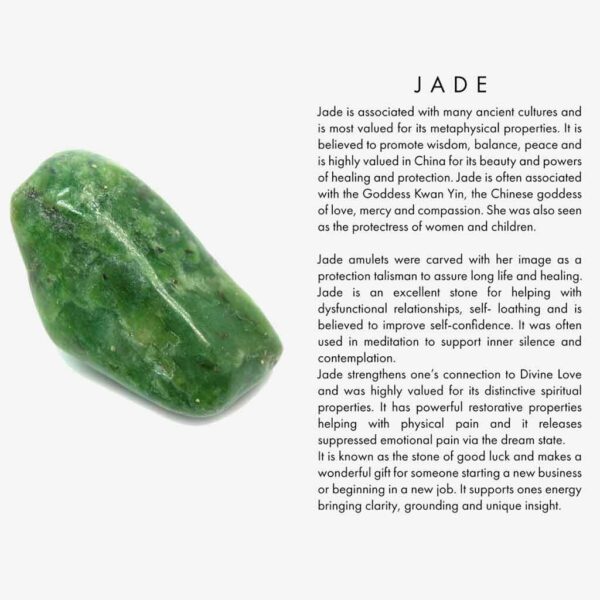 Jade information on ShopStreet.ie - Handmade Gemstone Jewellery Ireland