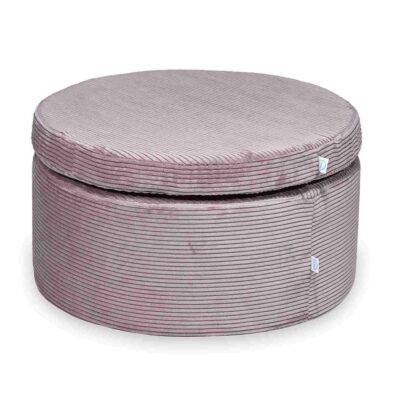 Pouffe Modular Play Set – 2-in-1 kids’ play seat & building blocks, space-saving design, soft washable Lavender Corduroy, fun & safe for all ages. Delivered Ireland & EU