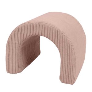 Module for Powder Pink 5-piece foam play set for toddlers with premium corduroy covers, indoor soft play obstacle course, machine washable modular blocks. Tracked delivery Ireland & EU.