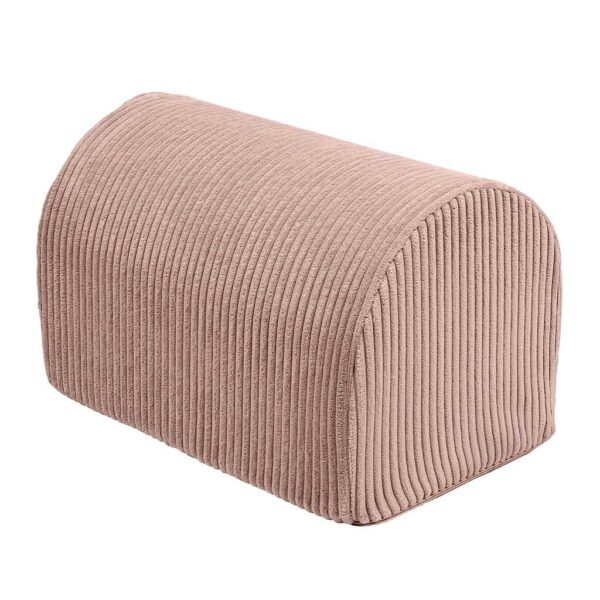 Module for Powder Pink 5-piece foam play set for toddlers with premium corduroy covers, indoor soft play obstacle course, machine washable modular blocks. Tracked delivery Ireland & EU.