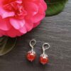 Beautiful handcrafted earrings featuring 18mm red agate gemstones, designed to add a bold yet elegant touch to any outfit. Perfect for everyday wear or special occasions. Handmade in Ireland with Tracked An Post Delivery.