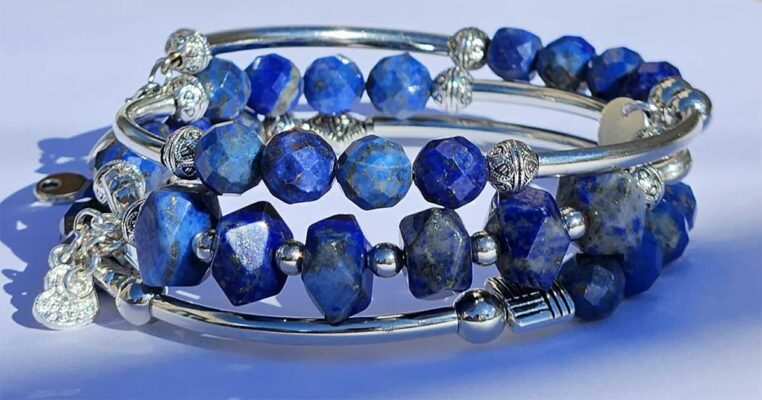 Discover Lazurit handmade gemstone jewellery designed in Dublin, Ireland. Meaningful, comfortable bracelets and cuffs perfect as gifts for her, bridesmaids, birthdays and special occasions, many under €60, available with swift tracked shipping.
